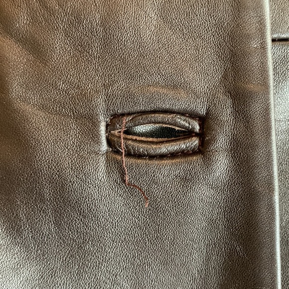 POR SANTA MARIA | genuine leather jacket - Picture 6 of 7